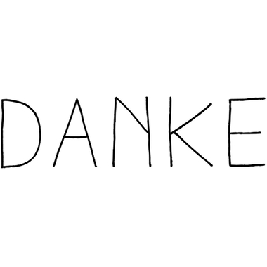 RICO DESIGN Stempel Danke 7038.36.44 5x2cm