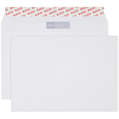 ELCO Enveloppe Power s/fenêtre C5 50202 125g, blanc 500 pcs.