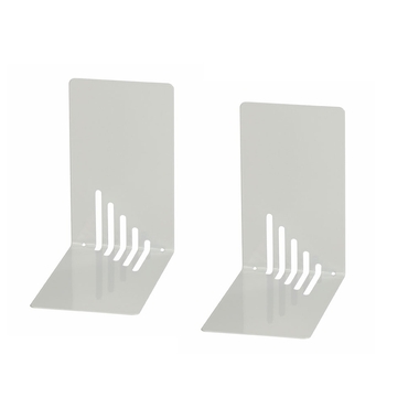 MAUL Buchstütze schmal 4.05 grau 2 Stück