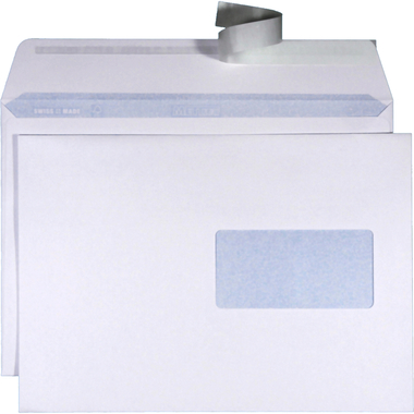 METTLER Couvert Fenster rechts B5 8094-120 120g, ultraweiss 500 Stk.