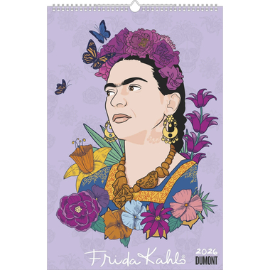DUMONT Bildkalender 2026 260820 Frida Kahlo 33x49.5cm
