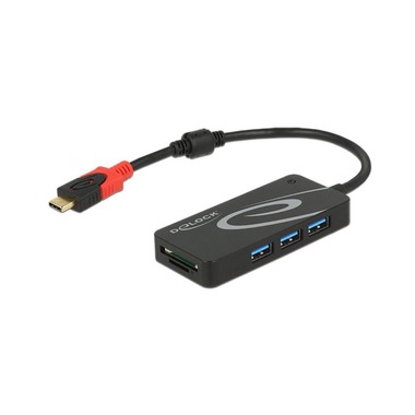 Delock - Hub - 3 x USB 3,1 Gen 1 - Desktop (62900)