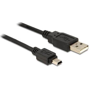 Delock USB 2.0-Kabel  USB-A - Mini-USB B 0.7 m