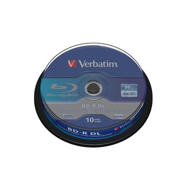 Verbatim BD-R 50 GB, Spindel (10 Stück)