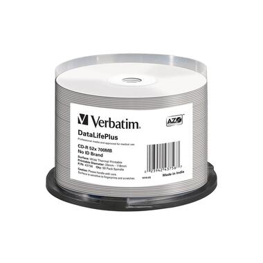 Verbatim CD-R Thermo 0.7 GB, Spindel (50 Stück)