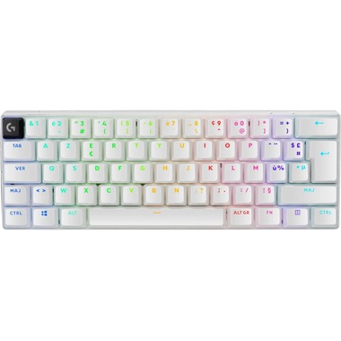 Logitech Gaming-Tastatur Pro X 60 Lightspeed White