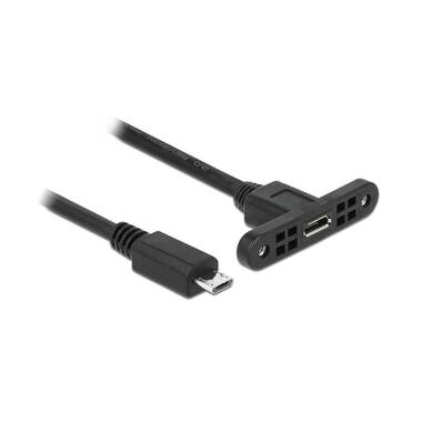 Delock USB 2.0-Kabel  Micro-USB B - Micro-USB B 0.25 m
