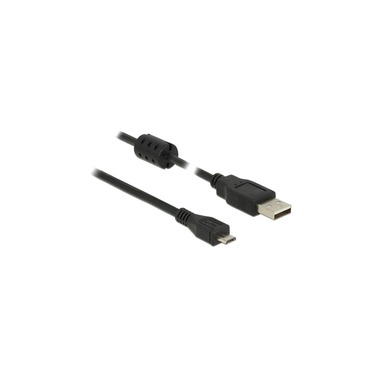 Delock USB 2.0-Kabel mit Ferritkern USB-A - Micro-USB B 3 m