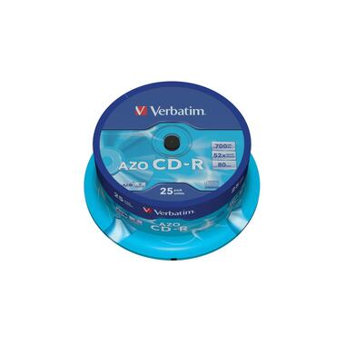 Verbatim CD-R AZO 0.7 GB, Spindel (25 Stück)