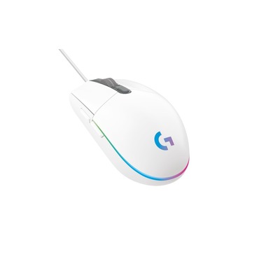 Logitech Gaming-Maus G203 Lightsync Weiss