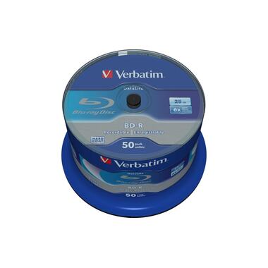 Verbatim BD-R 25 GB, Spindel (50 Stück)