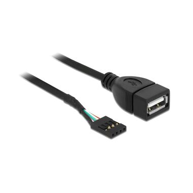 Delock USB 2.0-Kabel Pinheader - USB-A 0.2 m