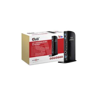Club 3D Dockingstation CSV-1460 USB 3.0 Dual Display 4K60 Hz