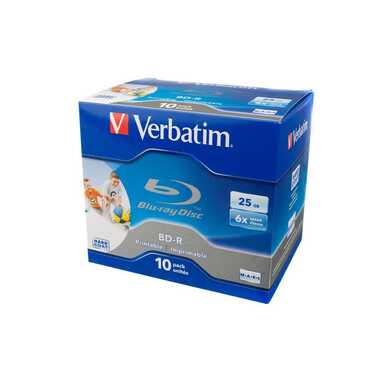Verbatim BD-R 25 GB, Jewelcase (10 Stück)