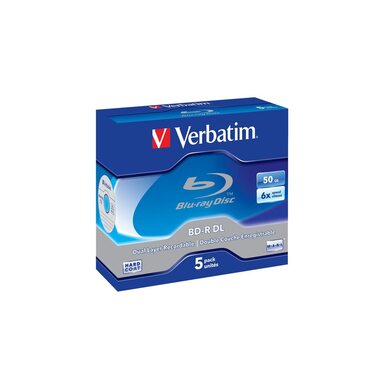 Verbatim BD-R 50 GB, Jewelcase (5 Stück)