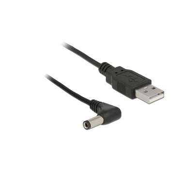 Delock USB-Stromkabel Hohlstecker 5.5/2.5mm USB-A - Spezial 1.5 m