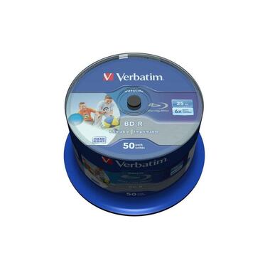 Verbatim BD-R 25 GB, Spindel (50 Stück)