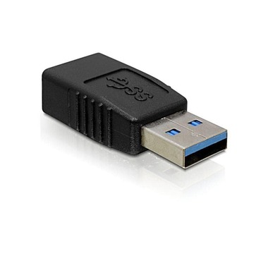 Delock USB 3.0 Adapter USB-A Stecker - USB-A Buchse