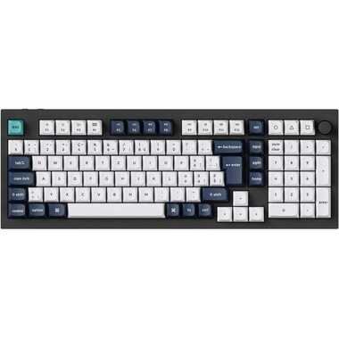 Keychron Gaming-Tastatur Q5 Max Black QMK Red Switch