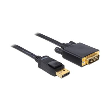 DeLOCK Kabel DisplayPort 1.1 Stecker zu DVI Stecker 1m