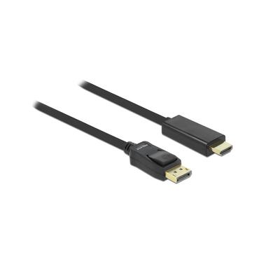 DeLOCK Cable Displayport > HDMI m/m 2m Black