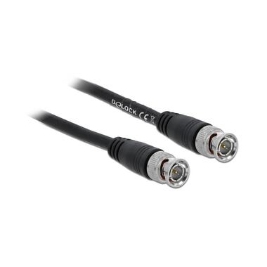DeLock - Câble  BNC - BNC, One Size, Noir