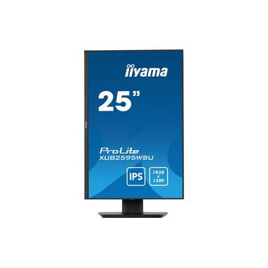 iiyama ProLite XUB2595WSU-B5 Computerbildschirm 63,5 cm (25") 1920 x 1200 Pixel WUXGA LED Schwarz