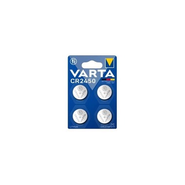 Varta 6450101404 LITHIUM Coin CR2450 Button Cell 3V 4 pcs Reliable...