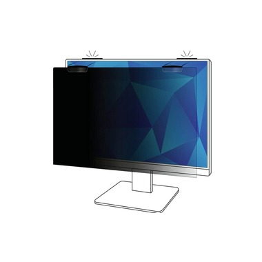 3M T Privacy Filter for 24.5in Full Screen Monitor with T COMPLYT Magnetic Attach 16:9 PF245W9EM 62.2 cm (24.5") Frameless display privacy filter
