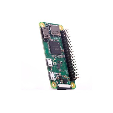 Raspberry Pi Entwicklerboard Raspberry Pi Zero W 512 MB mit GPIO Header