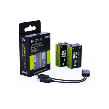Verico 1UDBT-A3WEB2-NN LoopEnergy USB-C Li-ion Rechargeable Batter...