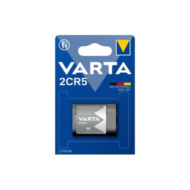 Varta Lithium 2CR5 6V 1600mAh Camera Battery