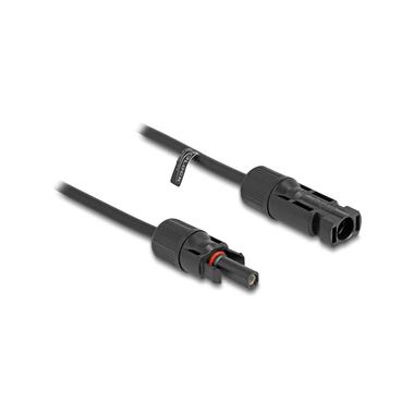 Delock MC4 Solar Kabel Stecker zu Buchse 10 m schwarz - Delock