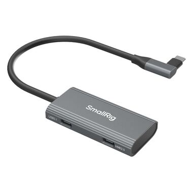 Smallrig USB-Hub 4-in-1 PD/USB-C 3.1/USB-C 2.0 mit Audioadapter