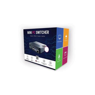 HutoPi Starter Kit MiniPC Switcher Raspberry Pi 4, 4 GB, 256 GB