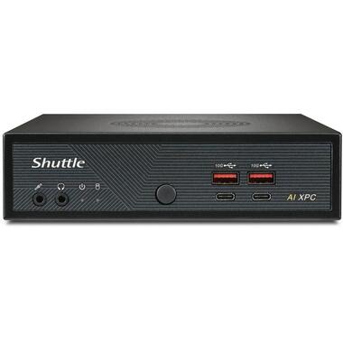 Shuttle Slim AI PC DN11H5 Intel Core Ultra 5 125H, Intel Arc graphics, 2xHDMI, 2x DP, 4x 2.5Gbit LAN, VESA, 24/7 permanent operation