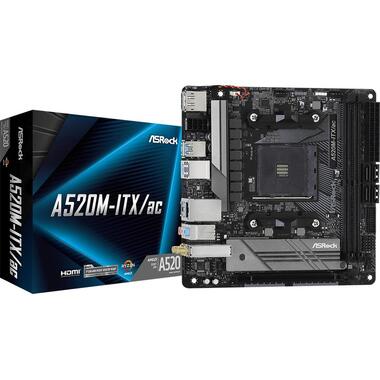 Asrock Mainboard "A520M-ITX/ac"