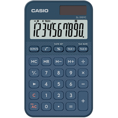 CASIO Taschenrechner SL-310YC dunkelblau