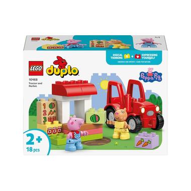 LEGO® DUPLO® Traktor und Marktstand 10468