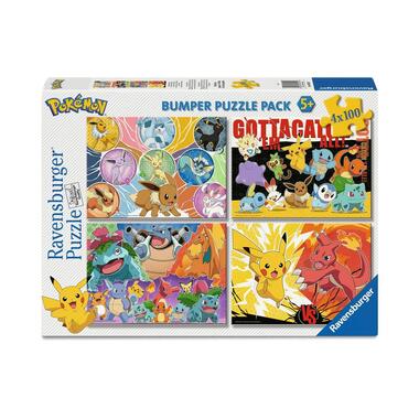 Ravensburger Puzzle Pokemon 4 x 100 Teile