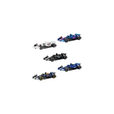 Hot Wheels Pack de 5 Formule 1