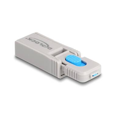Delock USB Type-C Port Blocker Set 5 Stück mit Verschlusswerkzeug