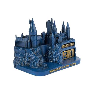 Grupo Erik 3D Ewiger Kalender Hogwarts Blau