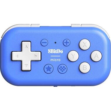 8bitdo Gamepad Micro Wireless Controller NSW2/NSW/Android Blau