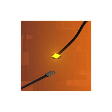 Light My Bricks 2.0 Astro LED Grand orange 30 cm câble plat pack de 4