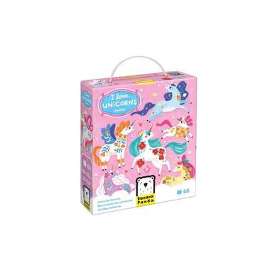 Banana Panda I Love Unicorns Puzzle