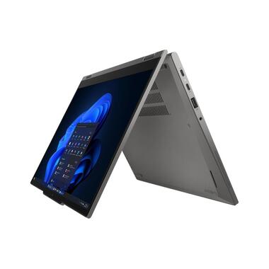 Lenovo ThinkPad L13 2-in-1 Gen 6 (Intel) Intel Core Ultra 7 255U Hybride (2-en-1) 33,8 cm (13.3") Écran tactile WUXGA 32 Go LPDDR5x-SDRAM 1 To SSD Wi-Fi 6E (802.11ax) Windows 11 Pro Gris Suisse
