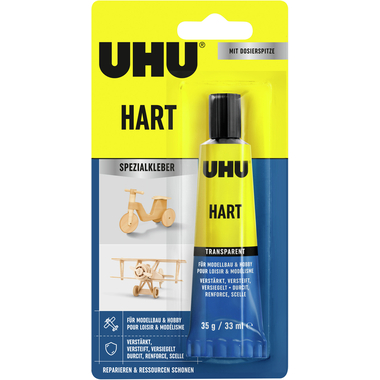 UHU Klebstoff 35g 45495 HART Spezialkleber