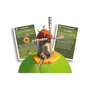 Pegasus Spiele Familienspiel Dorfromantik Grosse Mühle Erweiterung -DE-