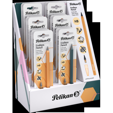 PELIKAN Bleistift Endless HB 400210638 Display 12 Stück